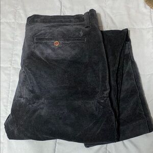 Polo by Ralph Lauren Black Corduroy Pants